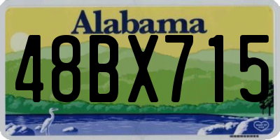 AL license plate 48BX715