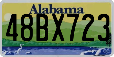 AL license plate 48BX723