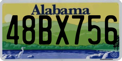 AL license plate 48BX756