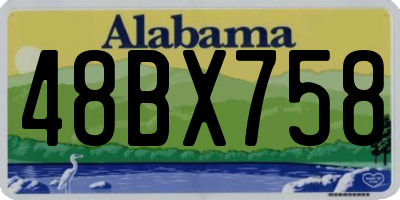 AL license plate 48BX758