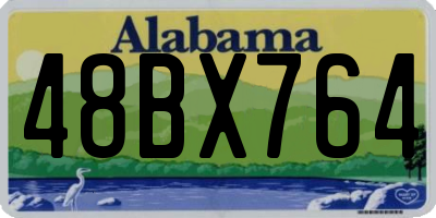 AL license plate 48BX764