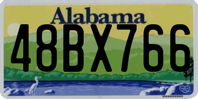 AL license plate 48BX766