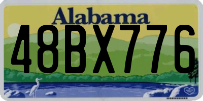 AL license plate 48BX776
