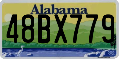 AL license plate 48BX779