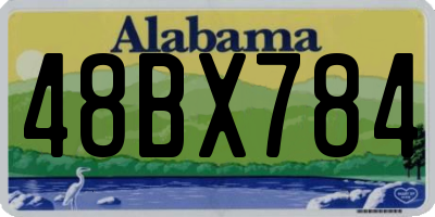 AL license plate 48BX784