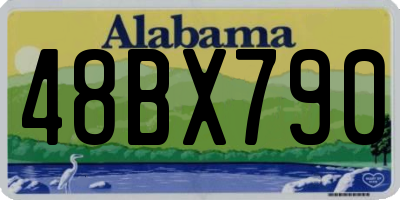 AL license plate 48BX790