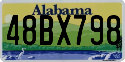 AL license plate 48BX798