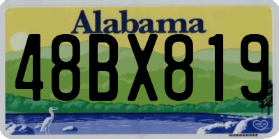 AL license plate 48BX819