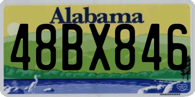 AL license plate 48BX846