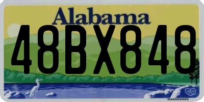 AL license plate 48BX848