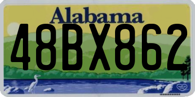 AL license plate 48BX862