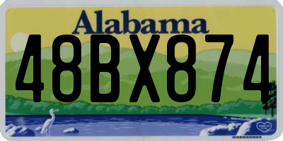 AL license plate 48BX874
