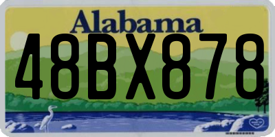 AL license plate 48BX878