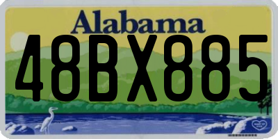 AL license plate 48BX885