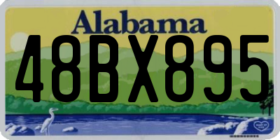 AL license plate 48BX895