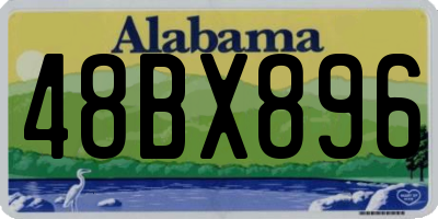 AL license plate 48BX896