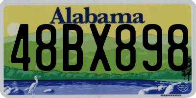 AL license plate 48BX898