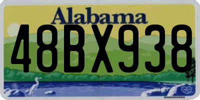 AL license plate 48BX938