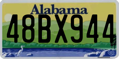 AL license plate 48BX944