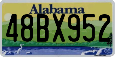 AL license plate 48BX952