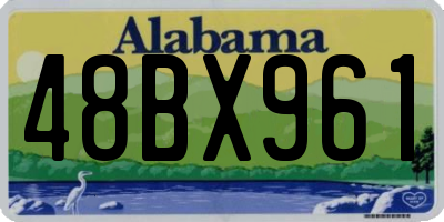 AL license plate 48BX961
