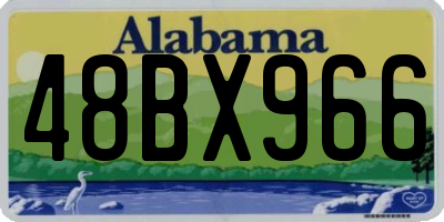 AL license plate 48BX966