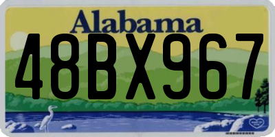 AL license plate 48BX967