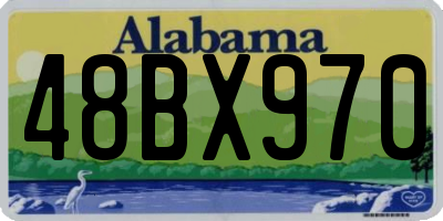 AL license plate 48BX970