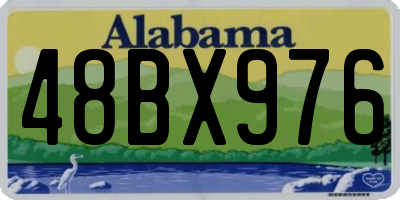 AL license plate 48BX976