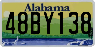 AL license plate 48BY138