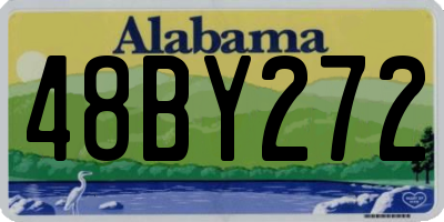 AL license plate 48BY272