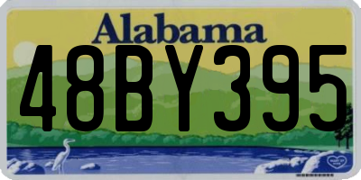 AL license plate 48BY395