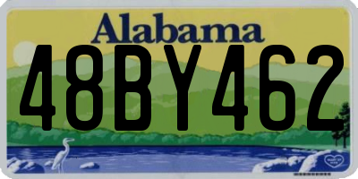 AL license plate 48BY462