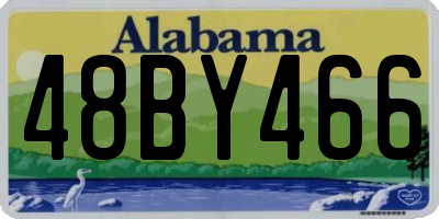 AL license plate 48BY466