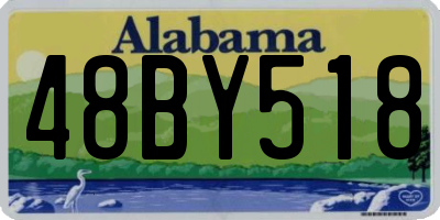 AL license plate 48BY518