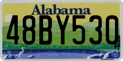 AL license plate 48BY530