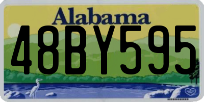 AL license plate 48BY595