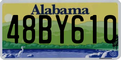 AL license plate 48BY610