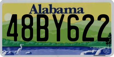 AL license plate 48BY622