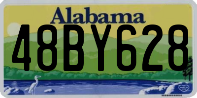 AL license plate 48BY628
