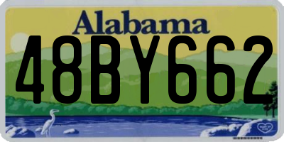 AL license plate 48BY662