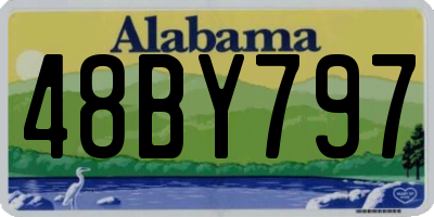 AL license plate 48BY797