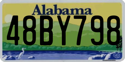 AL license plate 48BY798