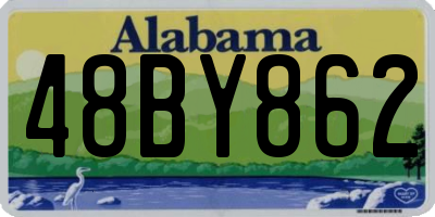 AL license plate 48BY862