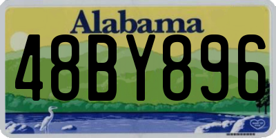 AL license plate 48BY896