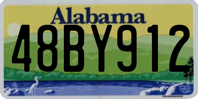 AL license plate 48BY912