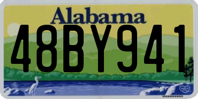 AL license plate 48BY941
