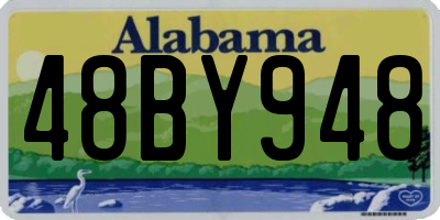 AL license plate 48BY948