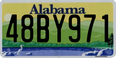AL license plate 48BY971