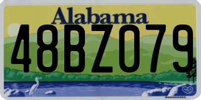 AL license plate 48BZ079
